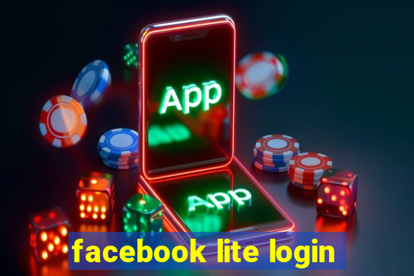 facebook lite login