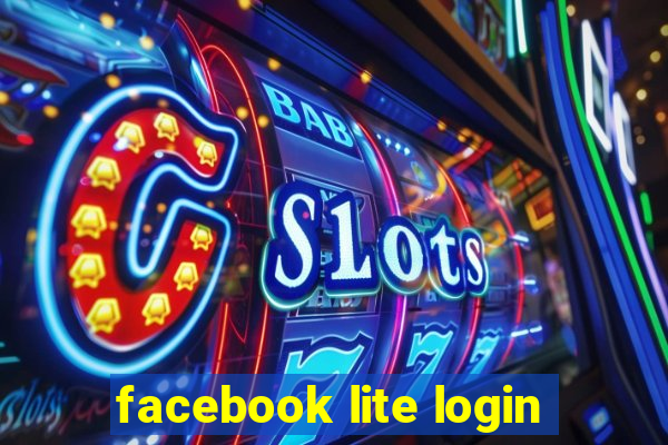 facebook lite login