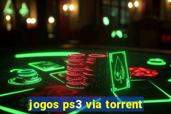 jogos ps3 via torrent