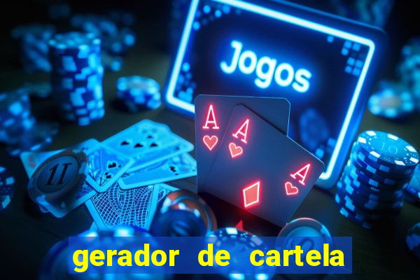 gerador de cartela de bingo