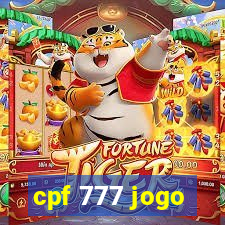 cpf 777 jogo