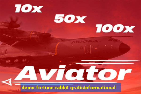 demo fortune rabbit gratisInformational