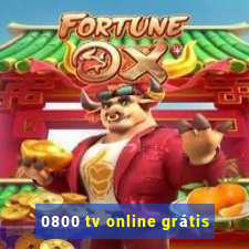 0800 tv online grátis