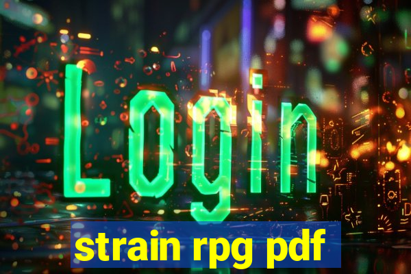 strain rpg pdf