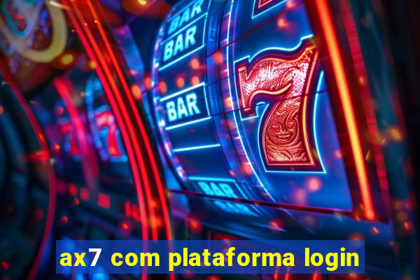 ax7 com plataforma login