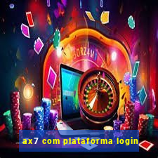 ax7 com plataforma login