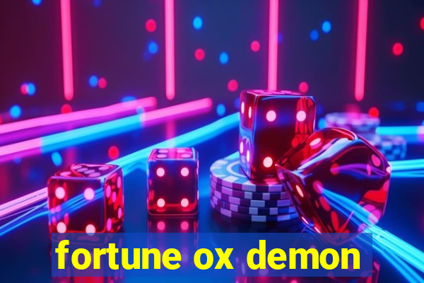 fortune ox demon