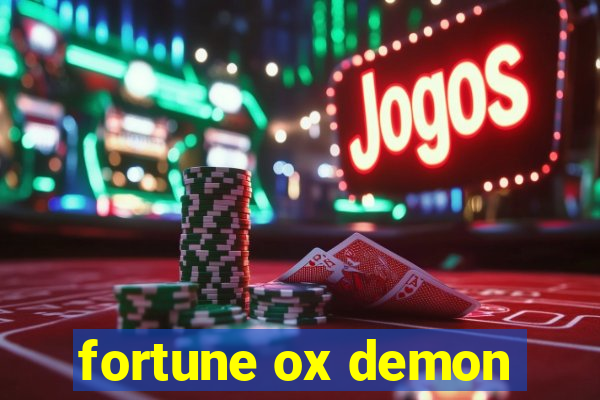 fortune ox demon