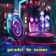 gerador de nomes de guerra