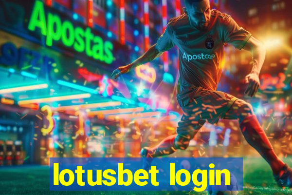 lotusbet login