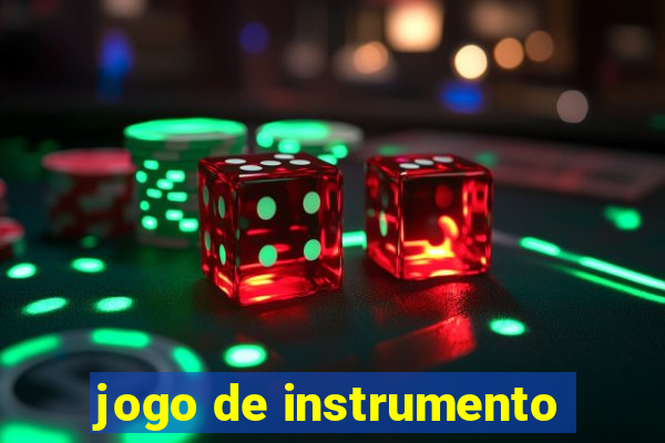 jogo de instrumento