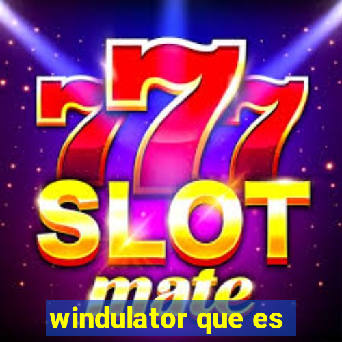 windulator que es