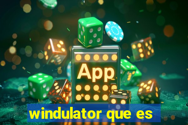 windulator que es