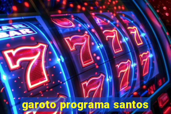 garoto programa santos