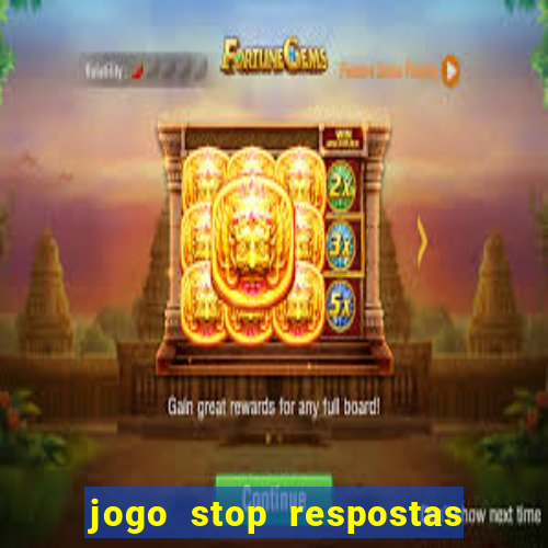 jogo stop respostas de a a z