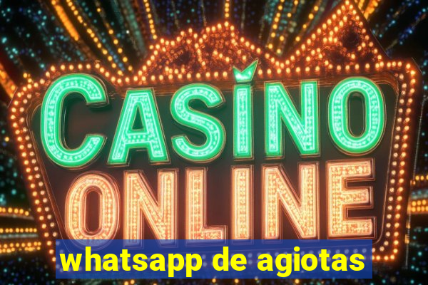 whatsapp de agiotas