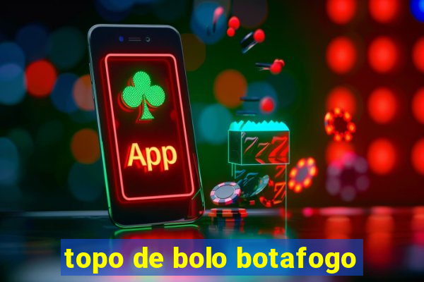 topo de bolo botafogo