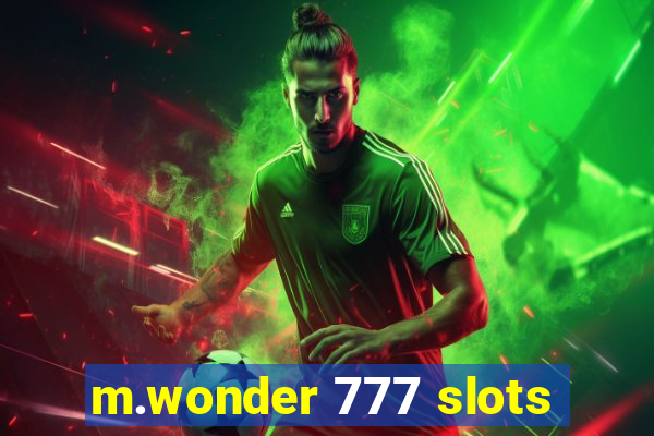 m.wonder 777 slots