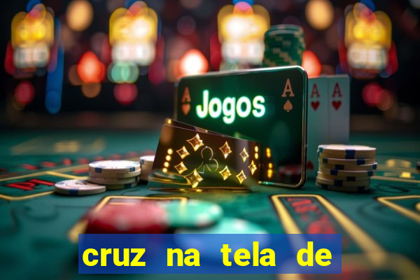 cruz na tela de cruz das