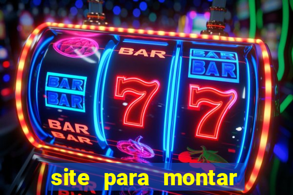 site para montar time de futebol