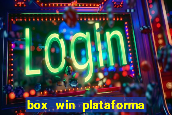 box win plataforma de jogos