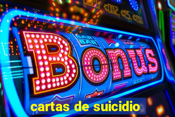 cartas de suicidio