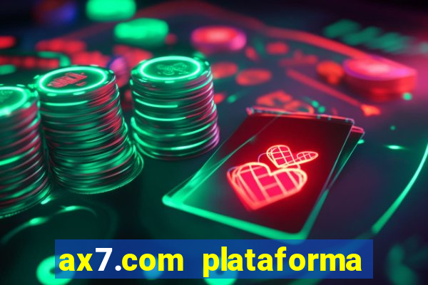 ax7.com plataforma de jogos