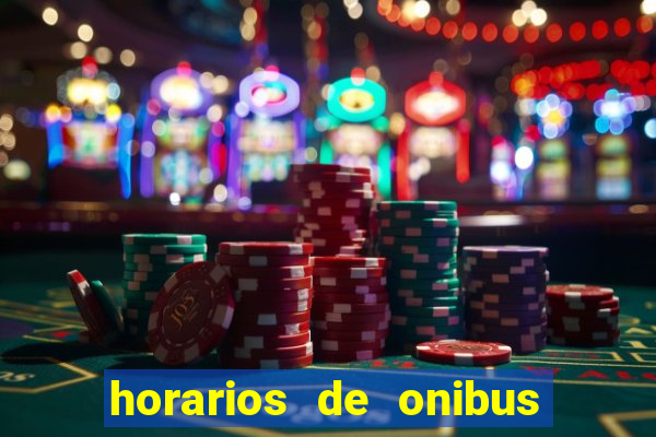 horarios de onibus cassino cidade nova