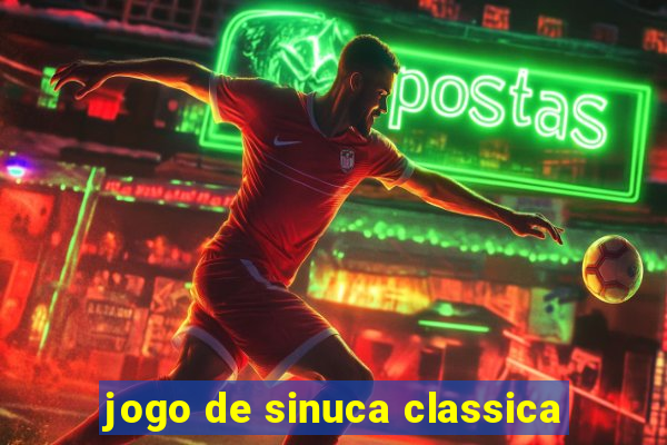 jogo de sinuca classica