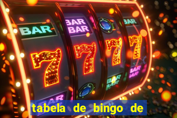 tabela de bingo de 1 a 100