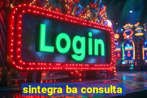 sintegra ba consulta