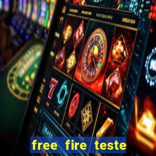 free fire teste grátis jogar agora