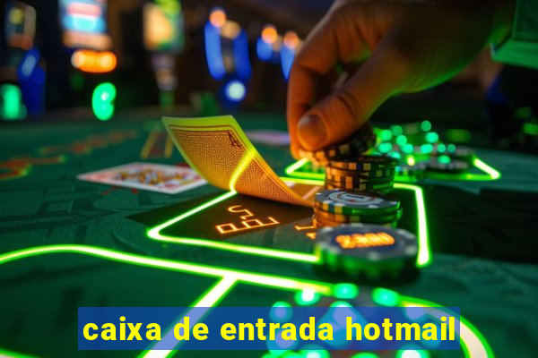 caixa de entrada hotmail