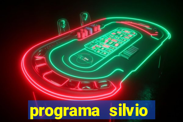 programa silvio santos de hoje foi gravado quando