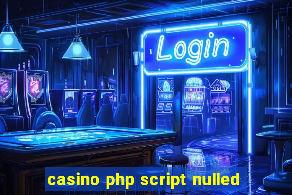 casino php script nulled