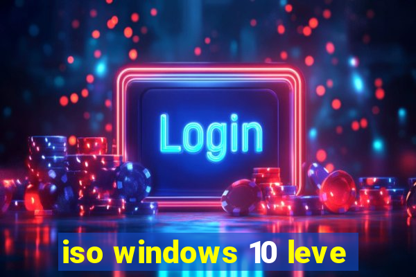 iso windows 10 leve