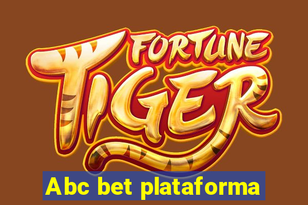 Abc bet plataforma