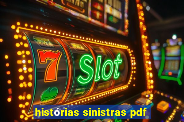 histórias sinistras pdf