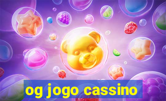 og jogo cassino