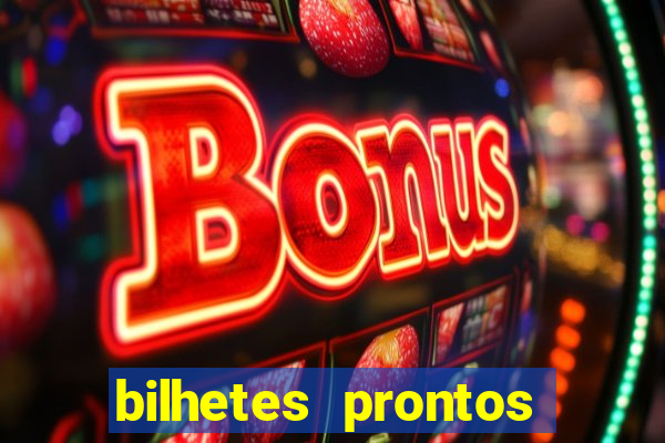 bilhetes prontos apostas esportivas