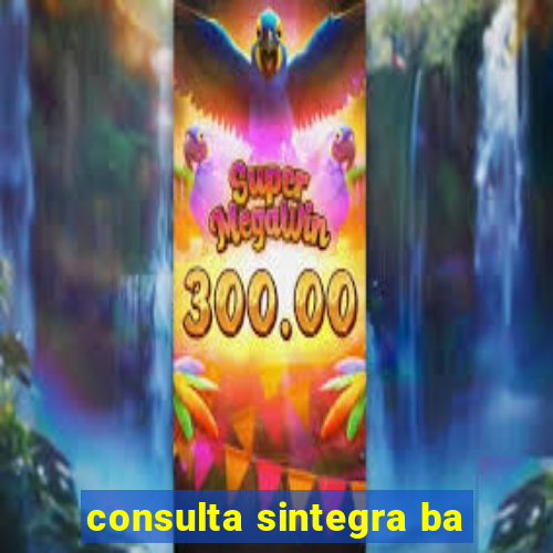 consulta sintegra ba