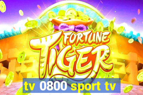 tv 0800 sport tv