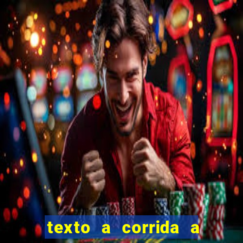 texto a corrida a lagarta lili