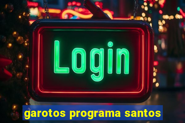 garotos programa santos