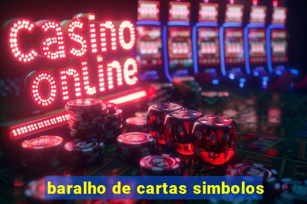 baralho de cartas simbolos