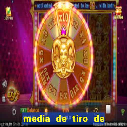 media de tiro de meta por jogo