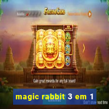 magic rabbit 3 em 1