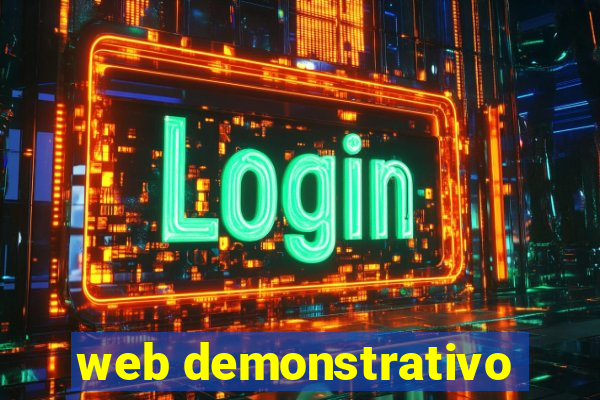 web demonstrativo