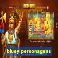 bluey personagens