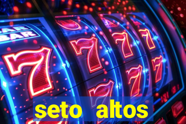 seto altos parametros para mim e para os outros